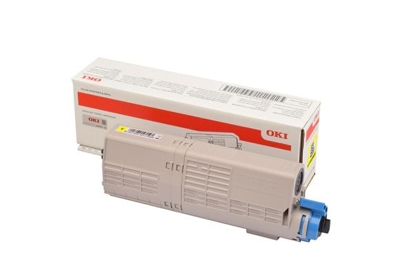 OKI 46490605, 6000 sivua, Keltainen, 1 kpl