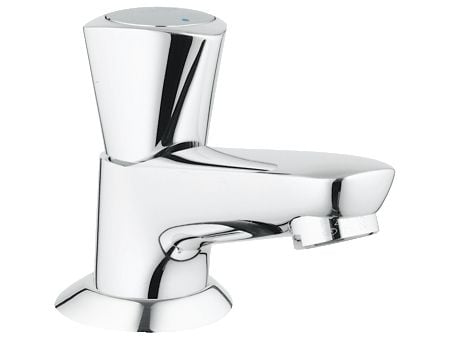 GROHE Costa S, Baderomsvask, Roterende ventiler, Metall, 1/2", Kromfarget
