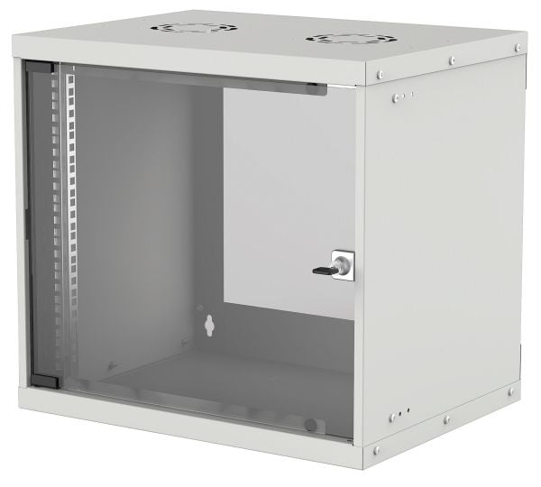 Intellinet 714167, Veggmontert stativ, 9U, 50 kg, 10,7 kg, Grå