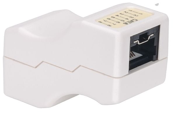 Intellinet 790727, Cat6, U/UTP (UTP), Hvit, Akrylonitril-butadien-styren (ABS), EIA/TIA 568B, UL, 26 mm
