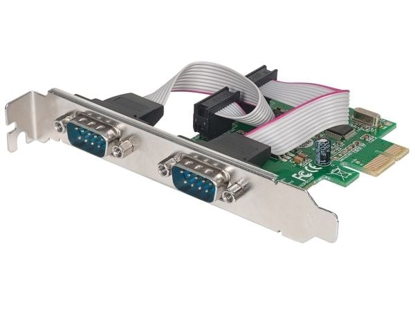 Manhattan 152082, PCIe, Seriell, CE, FCC, 2,5 Gbit/s, 68 mm, 120 mm
