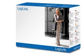 LogiLink USB 2.0 A/A, USB 2.0 A, USB 2.0 A, Sort