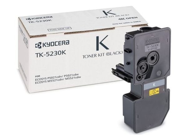 Kyocera TK 5230K - Svart - original - tonerpatron - for ECOSYS M5521, P5021