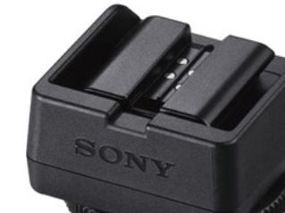Sony ADP-MAA - Hot-shoe-adapter - för a SLT-A58; a VLOGCAM ZV-E10; a1; a3000; a6000; a7; a7 II; a7 IV; a77 II; a7R; a7s; a7s II