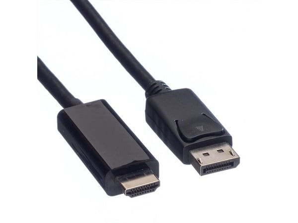 Arvo 11.99.5786, 2 m, DisplayPort, Hanstik, Hanstik, Lige, Lige, Lige