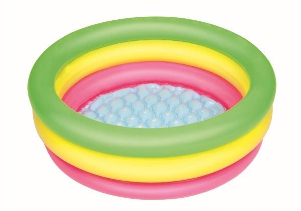 Bestway 51128, Oppblåsbart basseng, 41 l, Rund, 2 år, Vinyl, Flerfarget