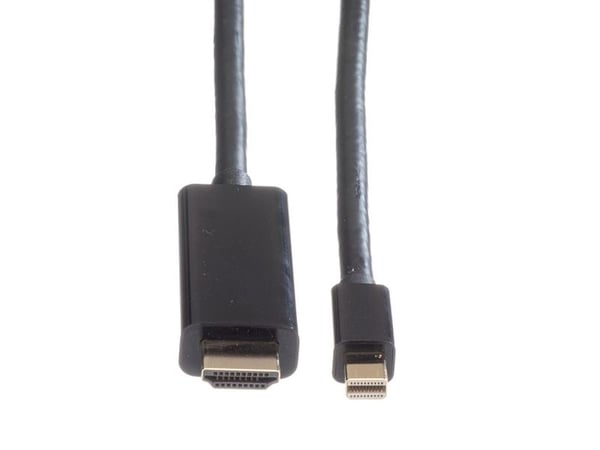 ROLINE 11.04.5797, 3 m, Mini DisplayPort, Hankjønn, Hankjønn, Rett, Rett