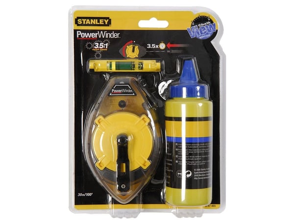 Stanley 0-47-465, 30 m, Plast, 3.5:1