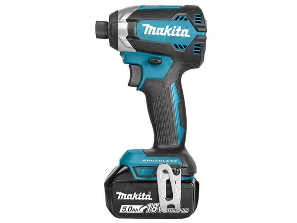 Makita DTD153RTJ - Støtdriver - trådløs - 1/4" sekskantspor 6.35 mm - 170 N·m - 2 batterier - 18 V