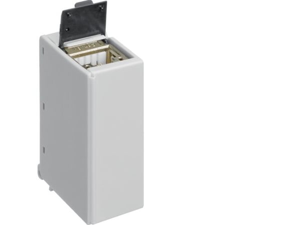 Hager ZZ45ZPH6, RJ-45, 2P, 6a, Harmaa, 18 mm, 35 mm