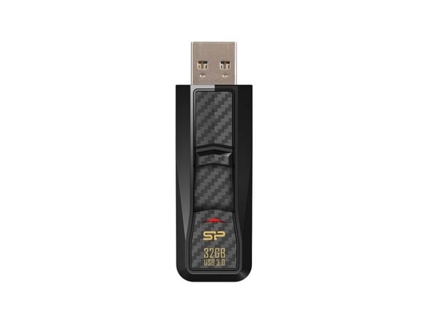 SILICON POWER Blaze B31 - USB-flashstasjon - 32 GB - USB 3.0 - svart