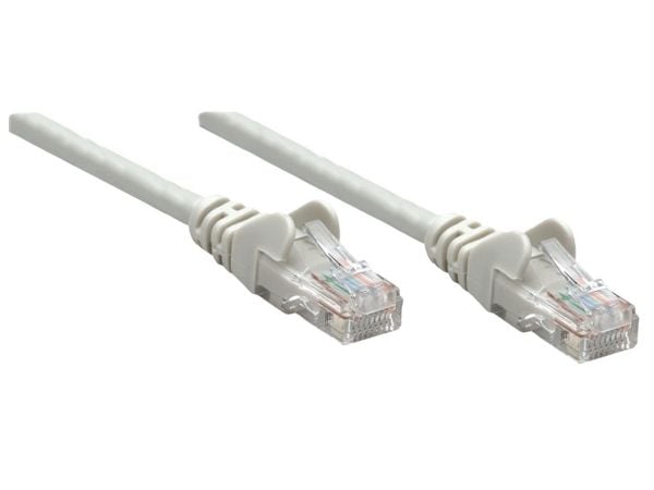 Intellinet 0.25m Cat6A SFTP, 0,25 m, Cat6a, S/FTP (S-STP), RJ-45, RJ-45, Grå