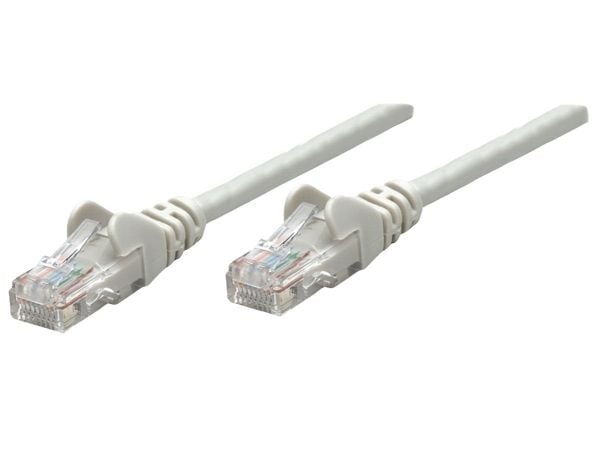 Intellinet 20m Cat6A SFTP, 20 m, Cat6a, S/FTP (S-STP), RJ-45, RJ-45, Grå