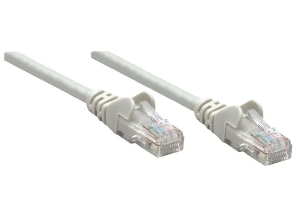 Intellinet 20m Cat6A SFTP, 20 m, Cat6a, S/FTP (S-STP), RJ-45, RJ-45, Grå