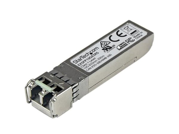 Startech Juniper EX-SFP-10GE-SR Compatible SFP+ Module, 10GBASE-SR, 10GbE Multimode Fiber MMF Optic Transceiver, 10GE Gigabit Ethernet SFP+, LC Con...