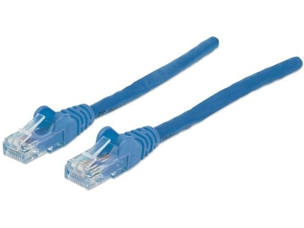 Intellinet 7.5m Cat6a S/FTP, 7,5 m, Cat6a, S/FTP (S-STP), RJ-45, RJ-45, Blå