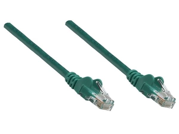 Intellinet 730815, 0,25 m, Cat6, U/UTP (UTP), RJ-45, RJ-45, Grønn