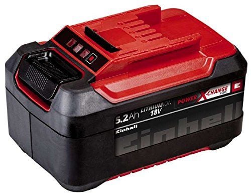 Einhell 4511437, Batteri, Lithium-Ion (Li-Ion), 5,2 Ah, 18 V, Einhell, Sort, Rød