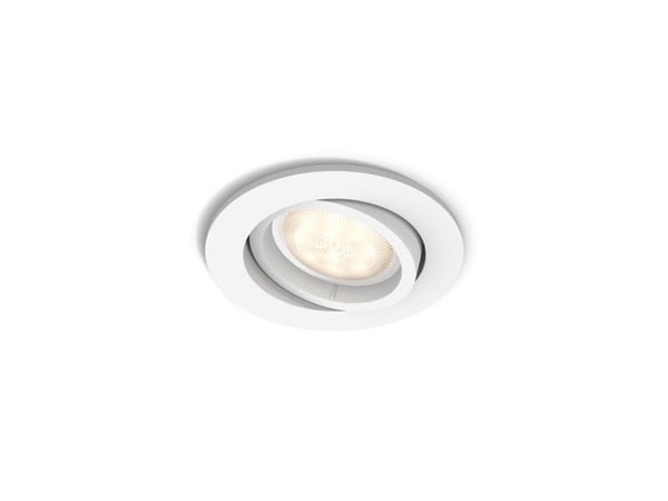 Philips myLiving Innfelt spot, Innsunket spotlight, Ikke-utskiftbare pærer, 1 ampuller, LED, 4,5 W, Hvit