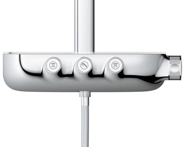 GROHE regndusjsystem SmartControl 360 DUO, 109 cm, 1,75 m, krom