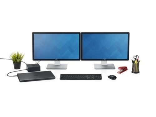 Dell Thunderbolt Dock TB16 - Dokkingstasjon - Thunderbolt - VGA, HDMI, DP, Mini DP, Thunderbolt - 1GbE - 240 watt - Sveits - for Latitude 5480 (Dis...
