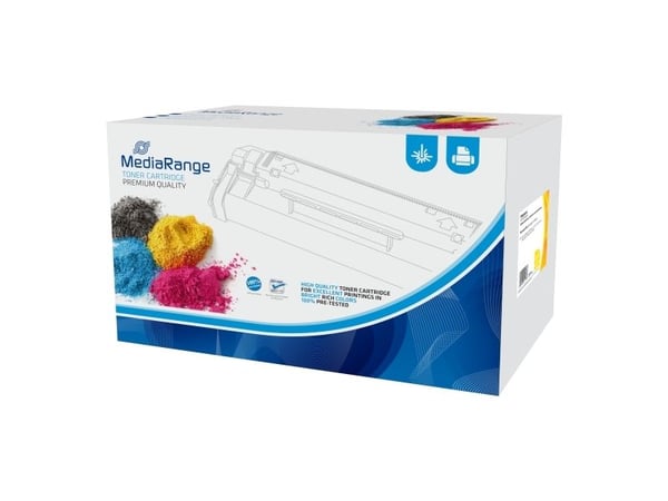 MediaRange - Gul - kompatibel - Genprodusent - tonerpatron (alternativ til: HP Q7562A) - for HP Color LaserJet 2700, 2700n, 3000, 3000dn, 3000dtn, ...