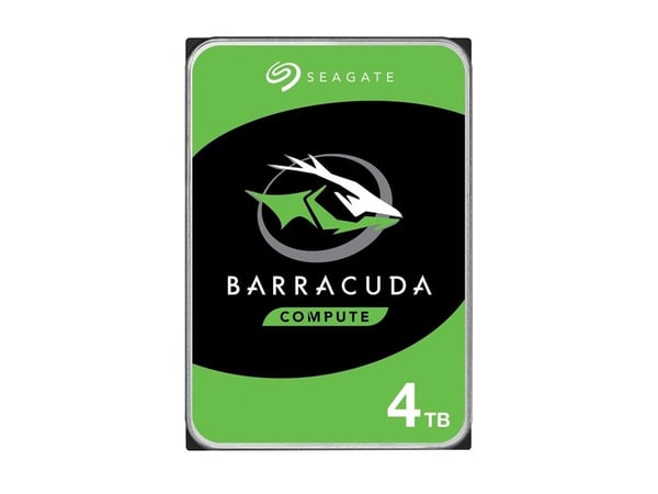 Seagate Barracuda ST4000DM004 - Hårddisk - 4 TB - inbyggd - 3.5" - SATA 6Gb/s - 5400 rpm - buffert: 256 MB