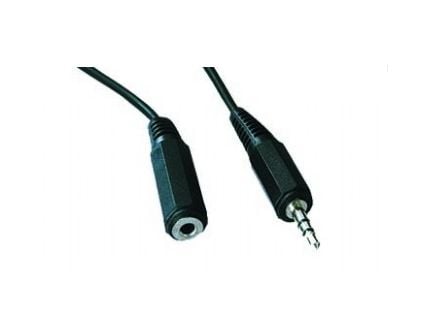 Cablexpert - Lydforlengelseskabel - mini-phone stereo 3.5 mm plugg til mini-phone stereo 3.5 mm beholder - 2 m - svart