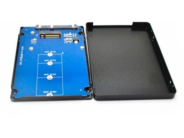 CoreParts - Ramme - 2.5" to M.2 - M.2-kortti - SATA 6Gb/s