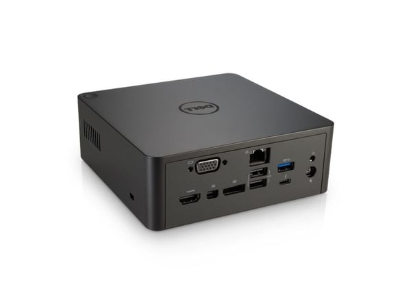 Dell Thunderbolt Dock TB16 - Dokkingstasjon - Thunderbolt - VGA, HDMI, DP, Mini DP, Thunderbolt - 1GbE - 240 watt - for Latitude 5290 2-in-1, 5480,...