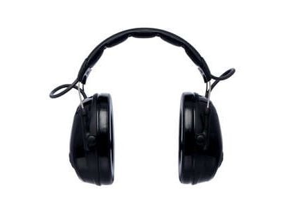 3M Peltor ProTac III Slim MT13H220A - Hodetelefoner - hodebånd - loddrett - kablet - aktiv støydemping - 3,5 mm jakk - svart