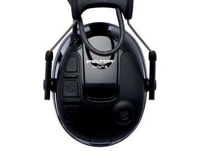 3M Peltor ProTac III Slim MT13H220A - Hodetelefoner - hodebånd - loddrett - kablet - aktiv støydemping - 3,5 mm jakk - svart