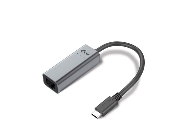 i-Tec USB-C Metal Gigabit Ethernet Adapter - Nettverksadapter - USB-C 3.1 - Gigabit Ethernet x 1 - romgrå