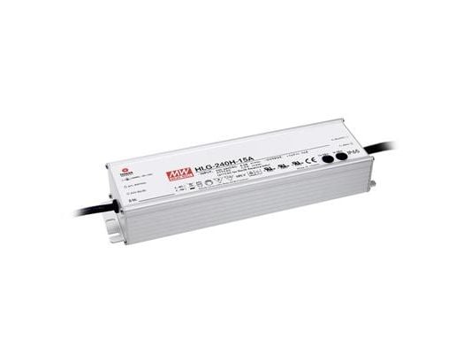 MEAN WELL HLG-240H-15A, 240 W, IP20, 90 - 305 V, 15 A, 15 V, 68 mm