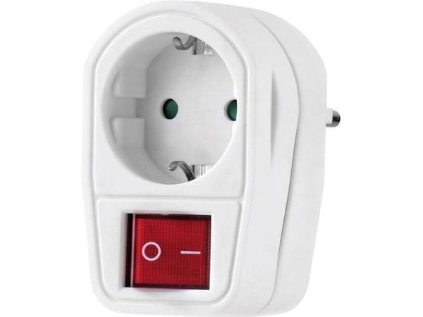 Renkforce 1173536, 230 V, Vit, Hane/Hona