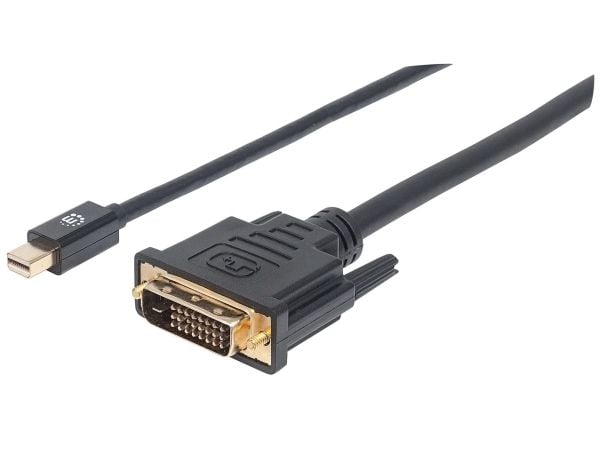 Manhattan 152150, 1,8 m, Mini DisplayPort, DVI-D, Hankjønn, Hankjønn, Rett