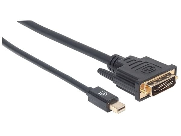 Manhattan 152150, 1,8 m, Mini DisplayPort, DVI-D, Hankjønn, Hankjønn, Rett