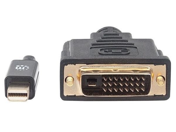 Manhattan 152150, 1,8 m, Mini DisplayPort, DVI-D, Hankjønn, Hankjønn, Rett