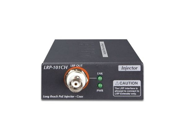 PLANET LRP-101CH, Power over Ethernet -tuki, Seinäkiinnitteinen