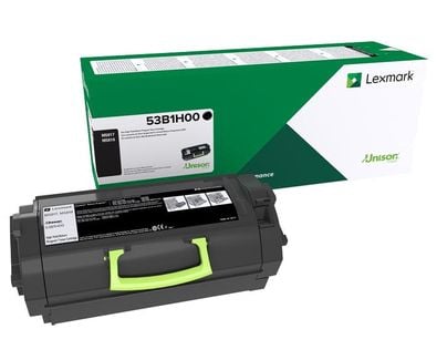 Lexmark 53B2H00, 25000 sivua, Musta, 1 kpl