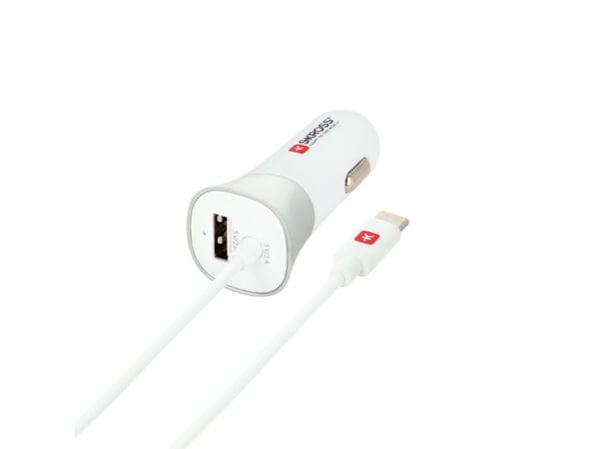 USB billaddare med Type C-kabel (2.0)