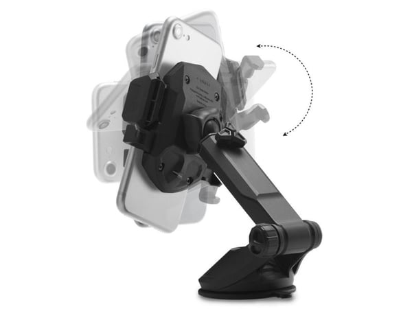 Spigen Kuel AP12T - Bilholder for mobiltelefon - svart