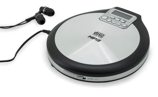 Soundmaster CD9220 - Personal CD player - Sort - Rustfrit Stål - Anti-Shock.