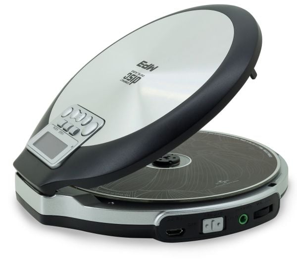 Soundmaster CD9220 - Personal CD player - Sort - Rustfrit Stål - Anti-Shock.
