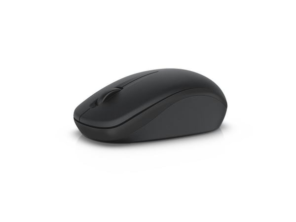 Dell WM126 - Mus - optisk - 3 knapper - trådløs - RF - USB trådløs mottaker