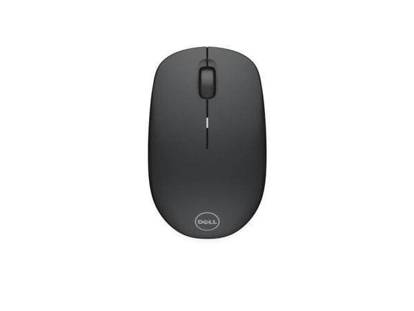 Dell WM126 - Mus - optisk - 3 knapper - trådløs - RF - USB trådløs mottaker