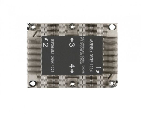 Supermicro SNK-P0067PS, Jäähdytyslevy/jäähdytin