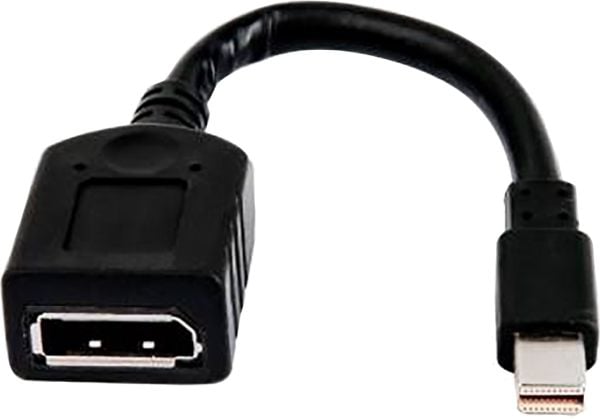 HP - DisplayPort-adapter - Mini DisplayPort (hann) til DisplayPort (hunn) - for Elite 800 G9; Workstation Z2 G8, Z2 G9, Z4 G5, Z6 G5; ZBook Fury 15...