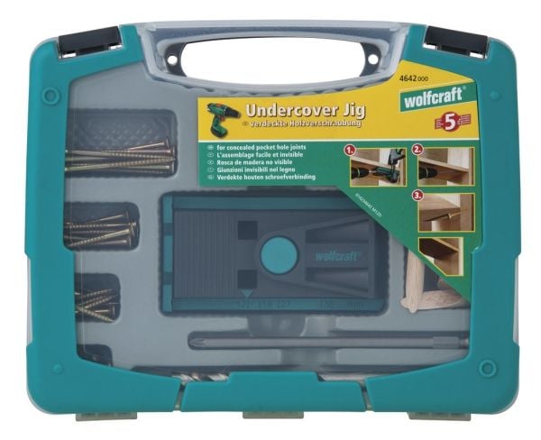 wolfcraft GmbH 4642000, Undercover jig, 1 stykker, Sekskantnøkkel, Europa