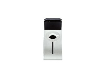 Terratec 219729, Mobiltelefon/smarttelefon, Smartklokke, Passiv holder, Innendørs, Sølv
